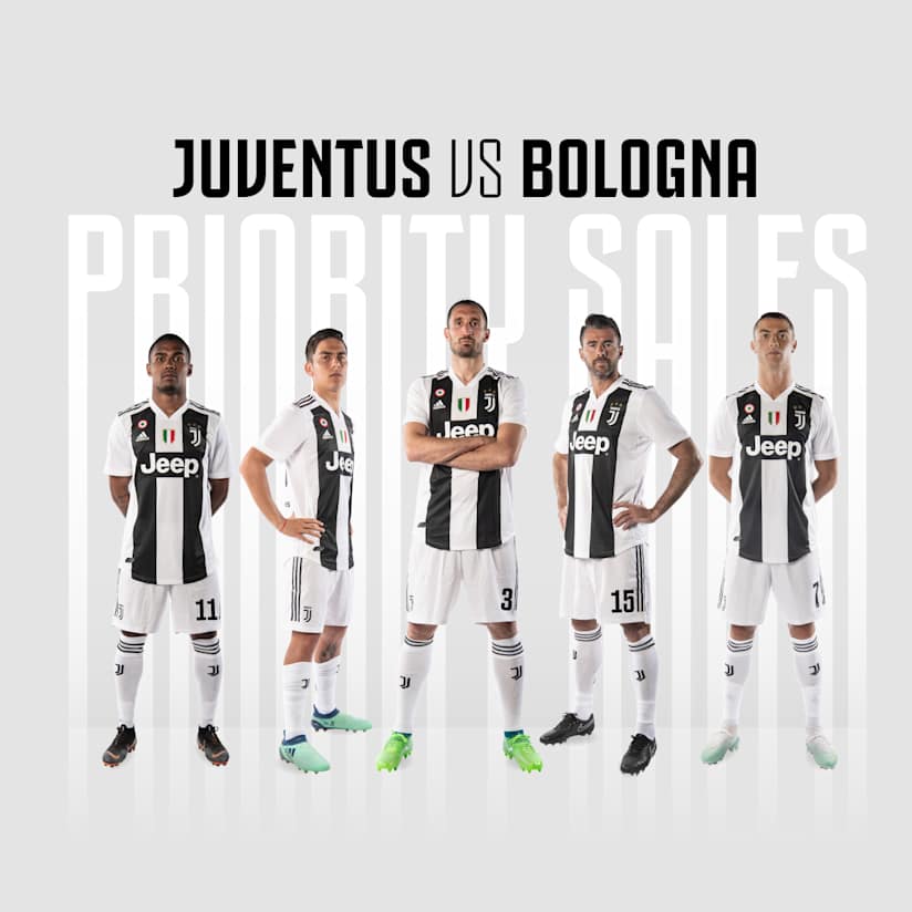 Juve-Bologna tickets on sale!
