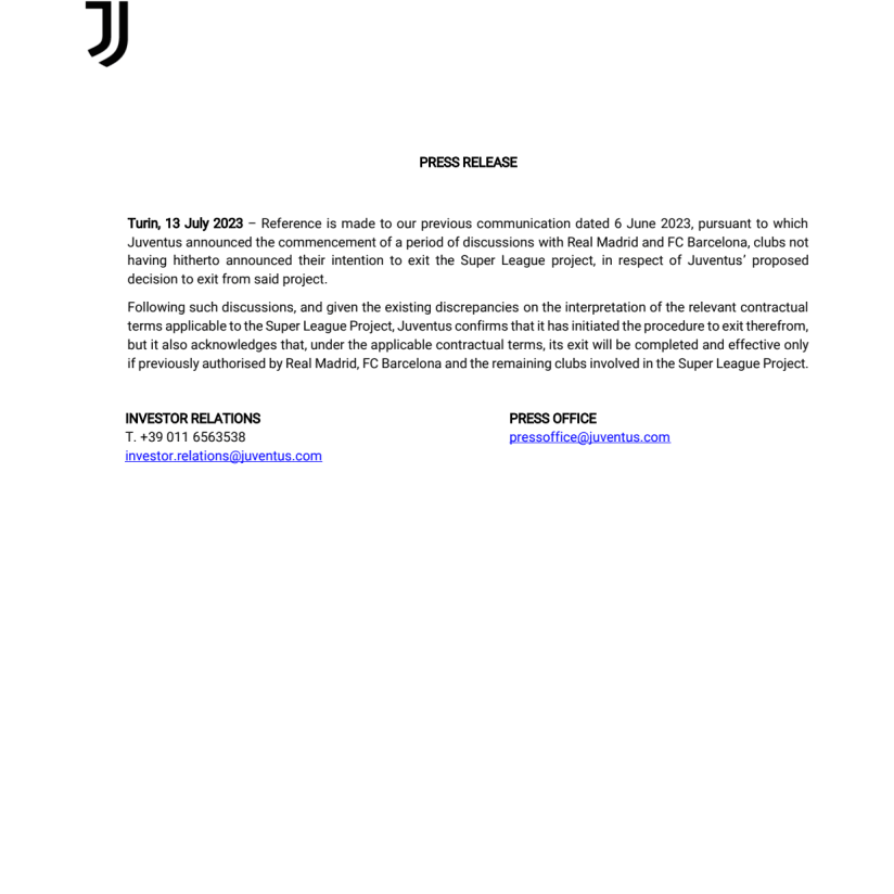 Press release