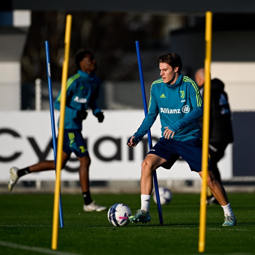 Training Center | Thursday training for the Bianconeri