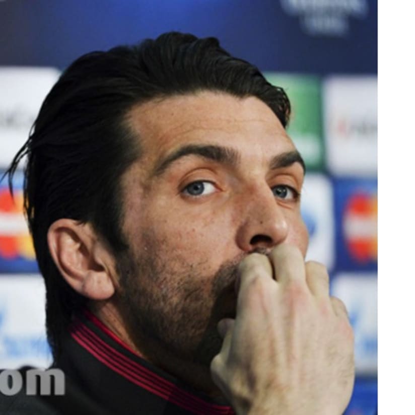 Gianluigi Buffon in conferenza stampa