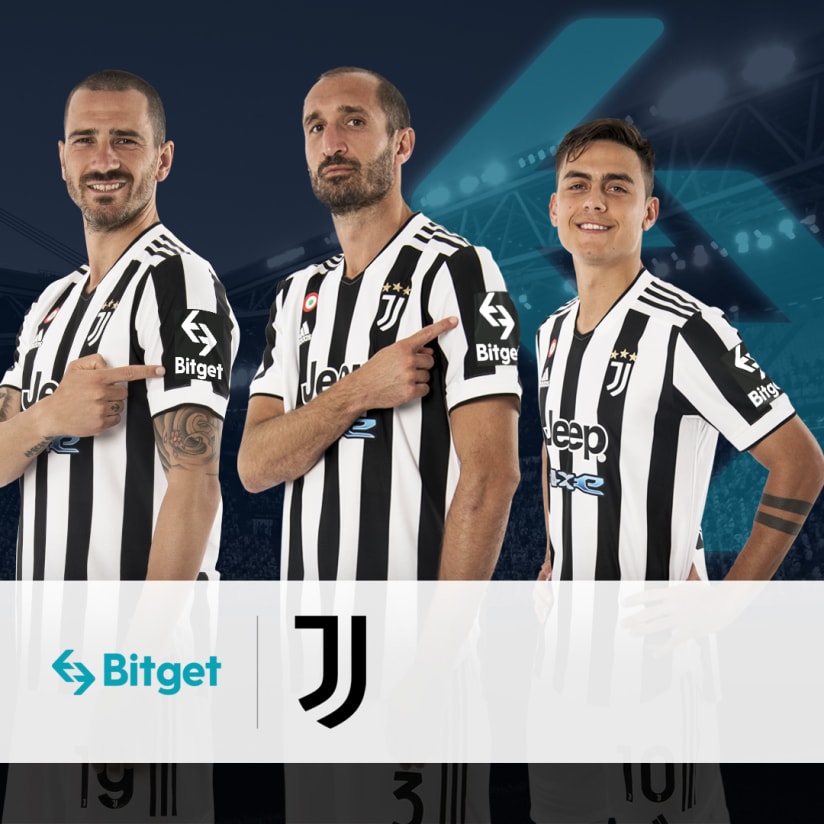 Juventus to unveil Bitget as first Sleeve Partner!