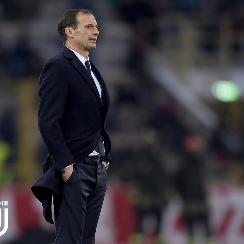 Allegri: «La Juve sta crescendo»