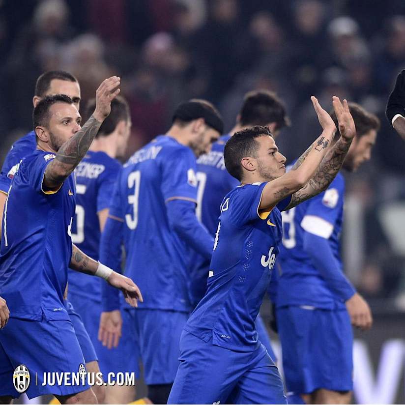 Six-goal Juve cruise into Coppa Italia quarters