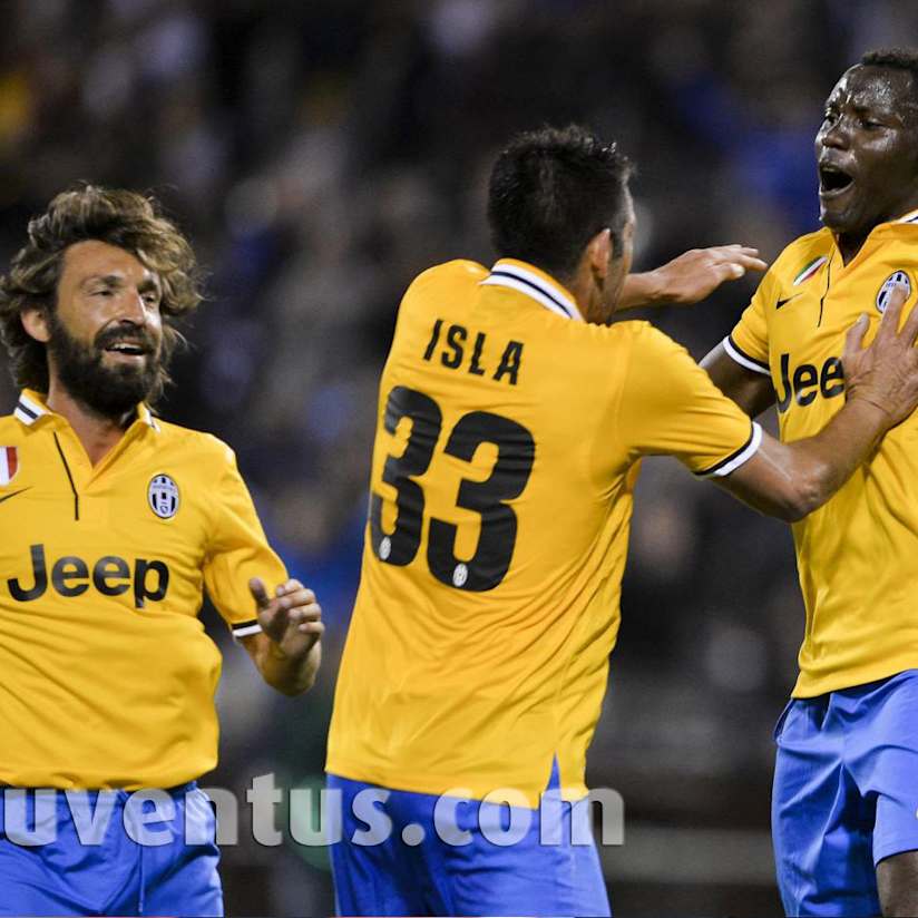 Esulta Asamoah, Ghana ai Mondiali