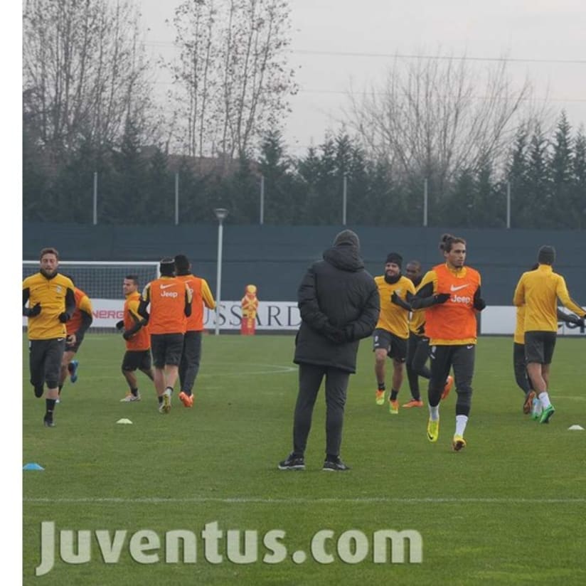 Al lavoro verso il Cagliari - Working towards Cagliari