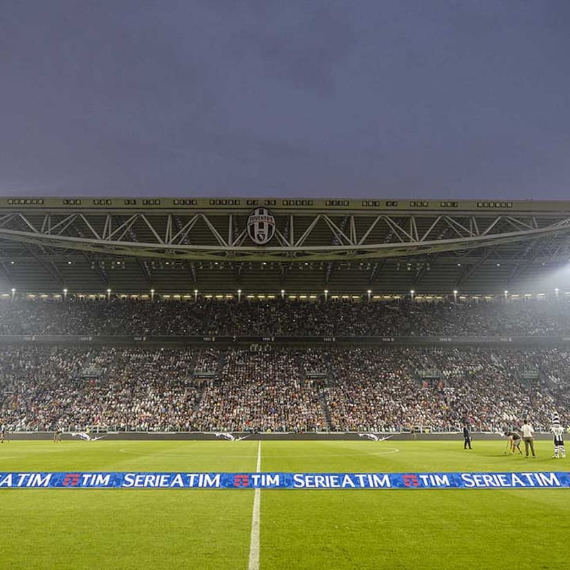 Lights, camera, action at Juventus Stadium!