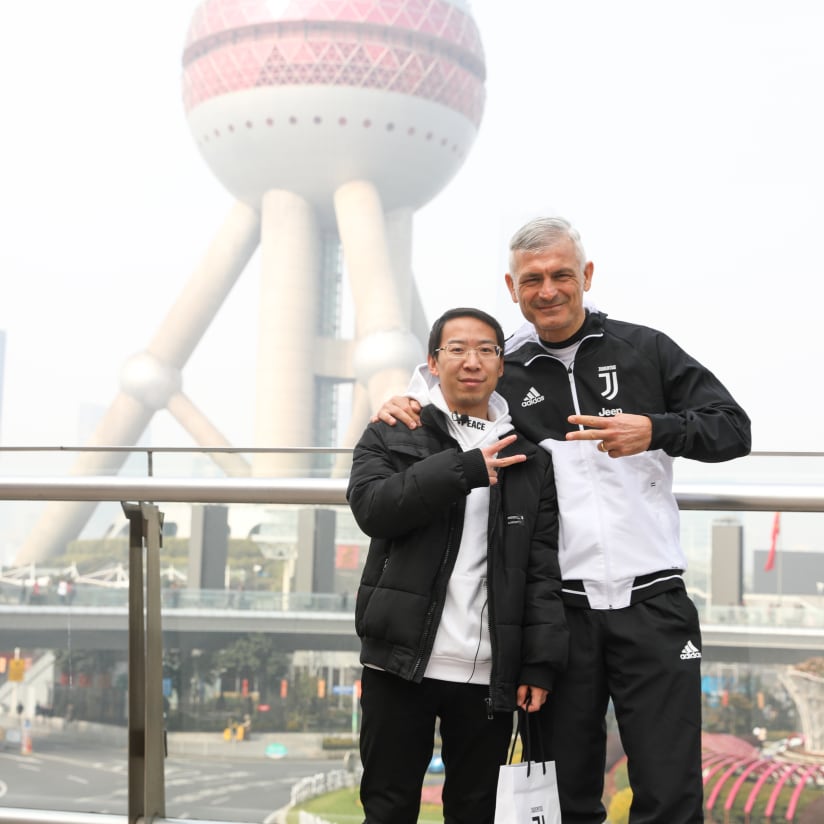 Ravanelli tours Shanghai! 