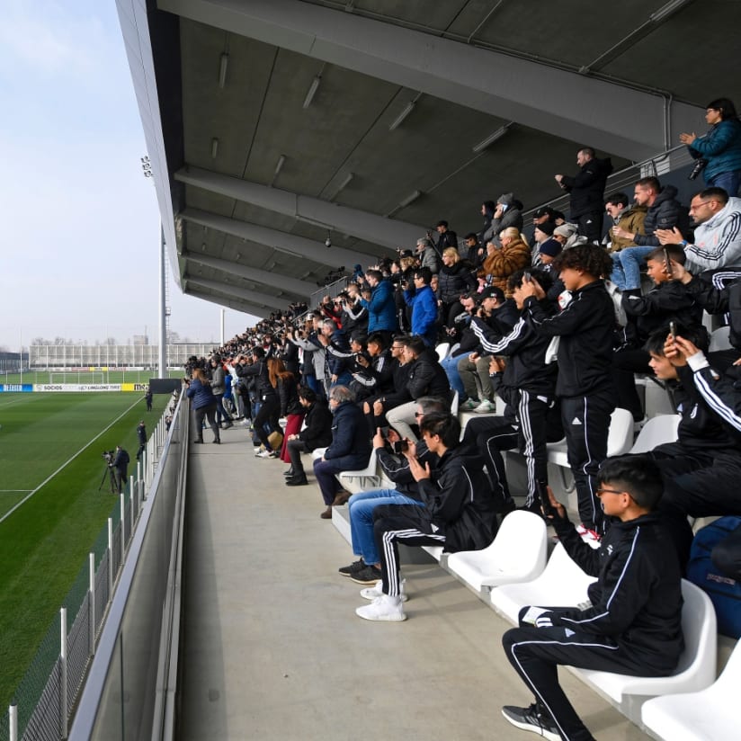 The smiles of our fans at Continassa