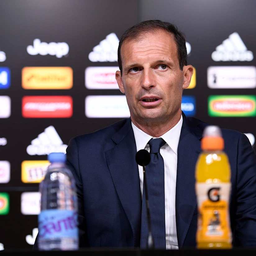 Sassuolo-Juve, la conferenza stampa di Mister Allegri