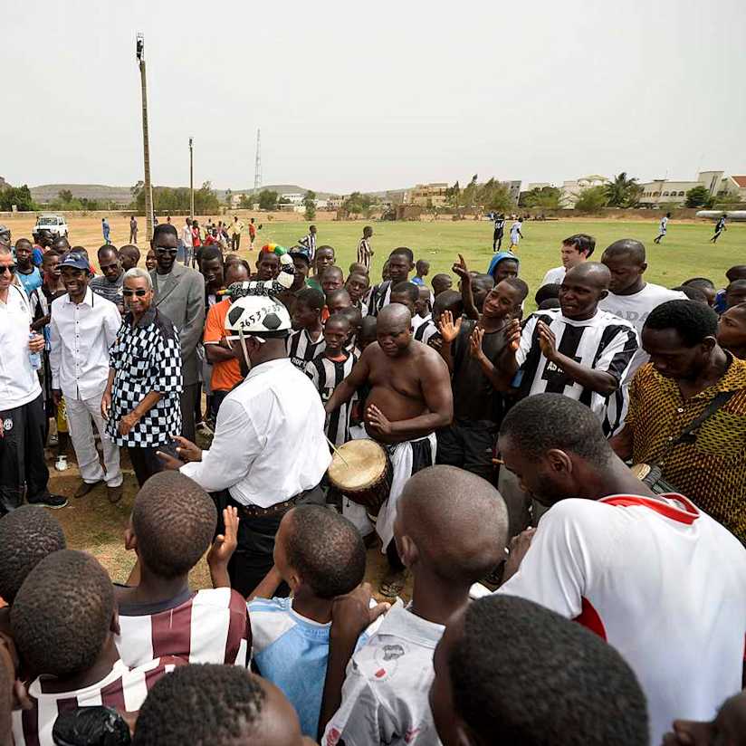 Sport and culture wrap up Trezeguet’s trip to Africa