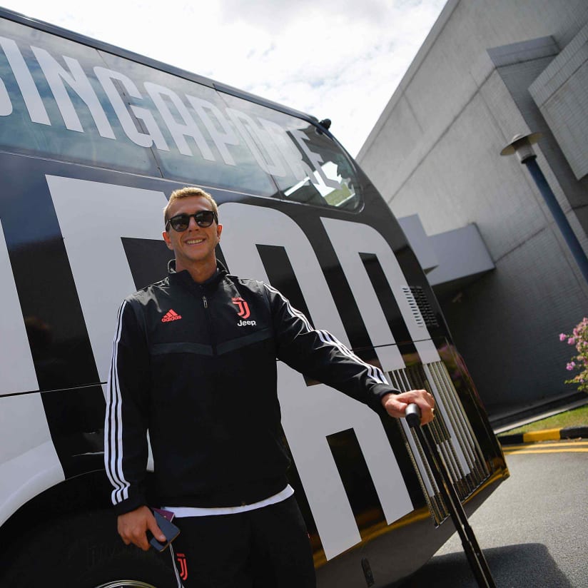 Juventus Summer Tour: Touchdown in Singapore