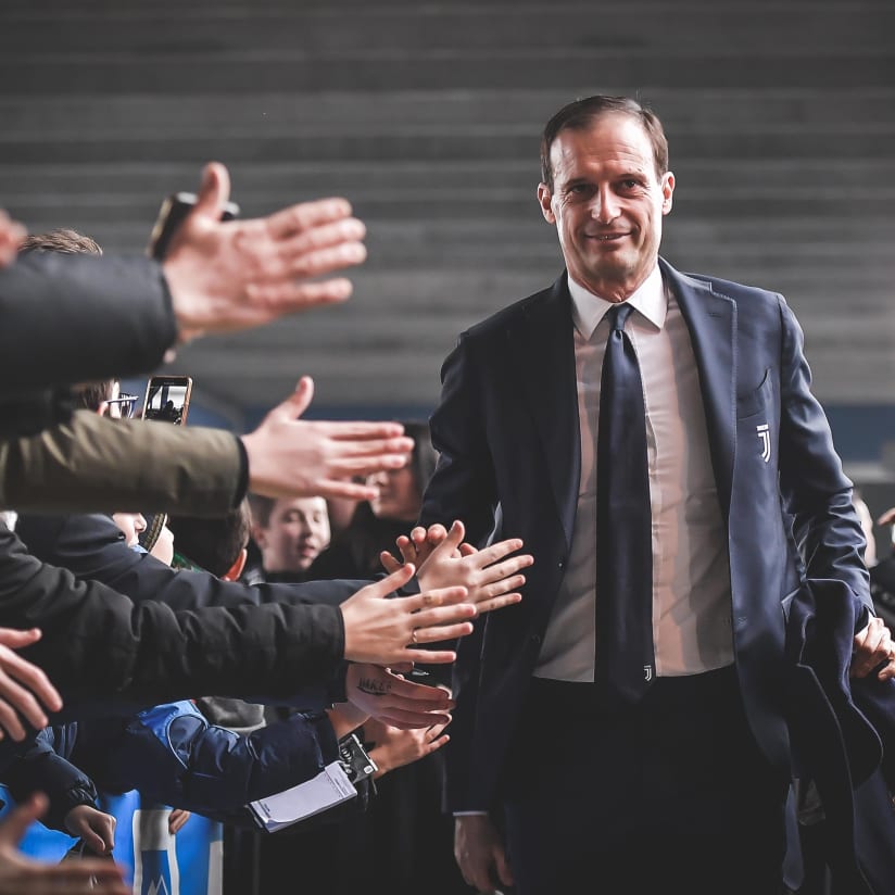Massimilano Allegri comes home
