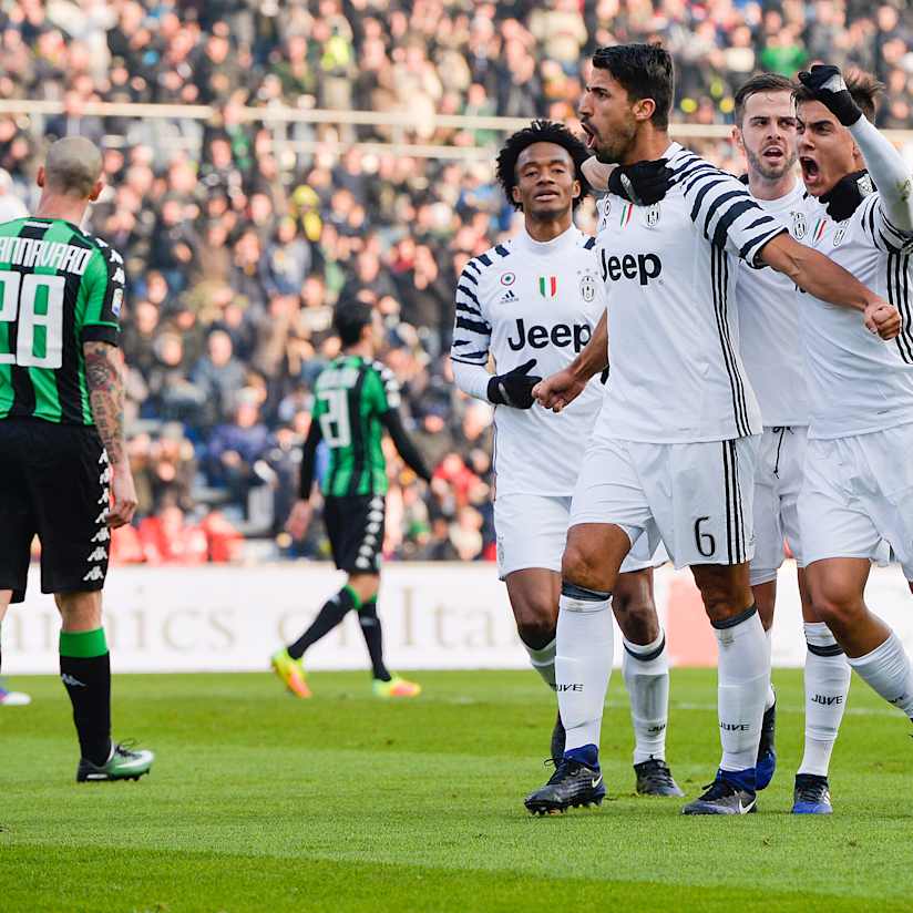 Sassuolo-Juve in 4 momenti