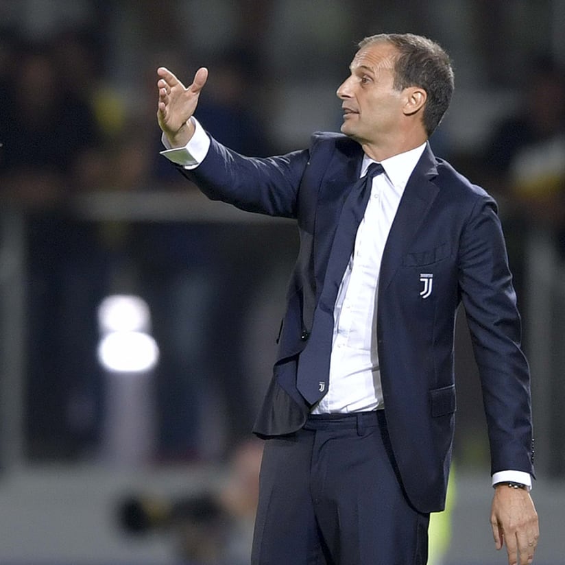 Allegri: “Quick, calm football the key to victory”
