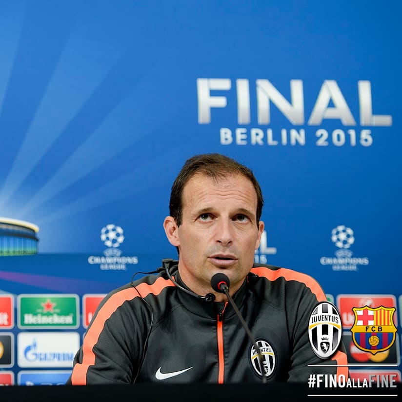 Allegri relishing Champions League build-up