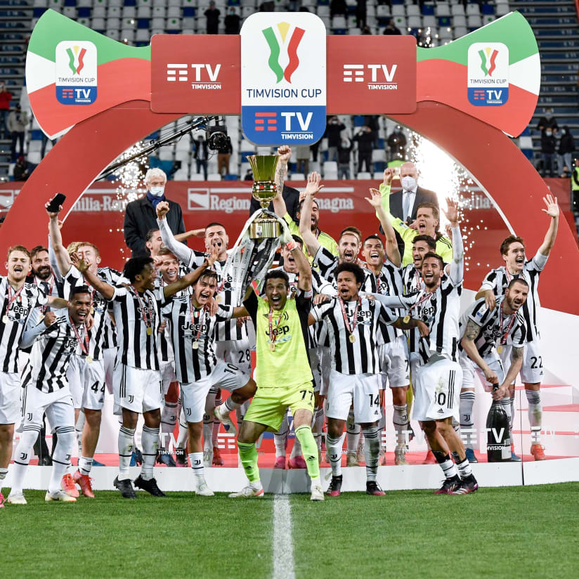 JUVENTUS WIN ITAL14N CUP