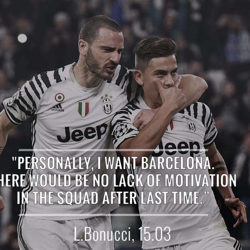 Key #JuveFCB Quotes