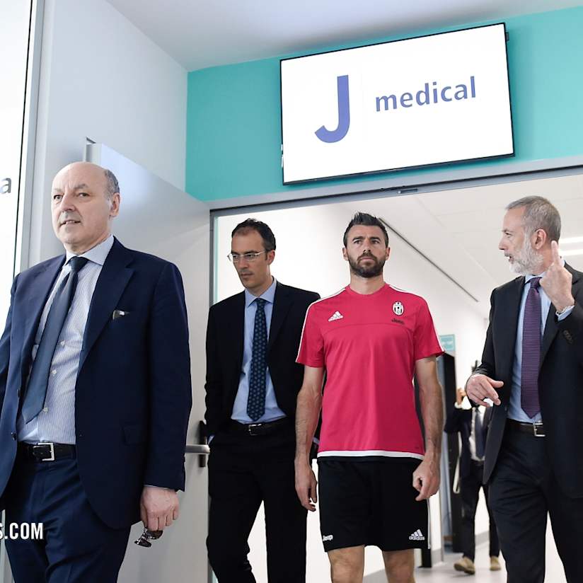 Annual check-ups for six Bianconeri at J-Medical