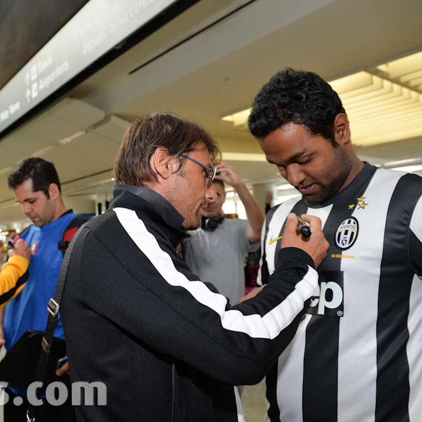 La Juve è negli States