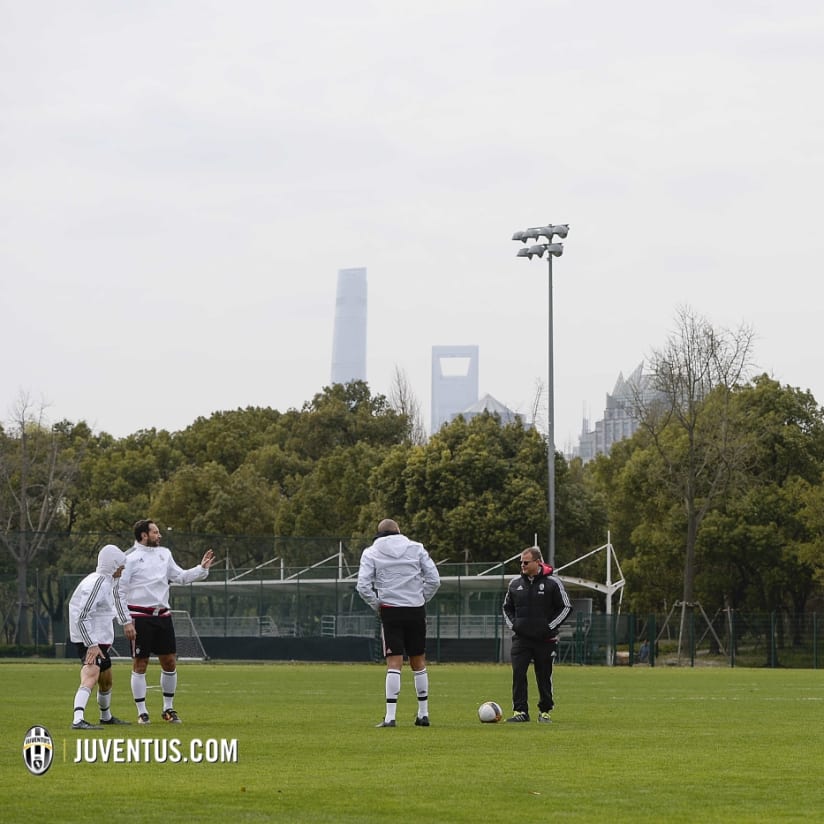 Legendary workout in Shanghai