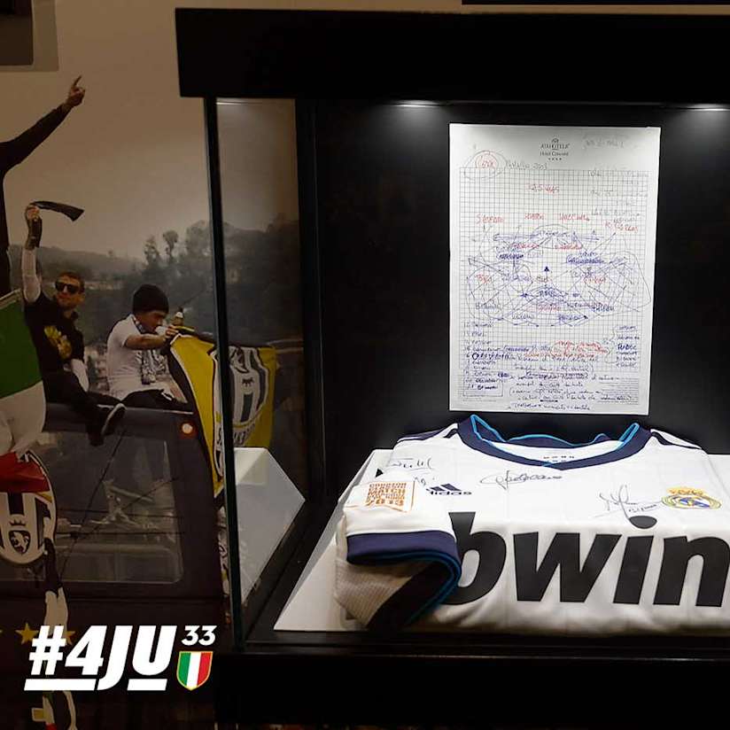 ‘Perfect game’ tribute at Juventus Museum