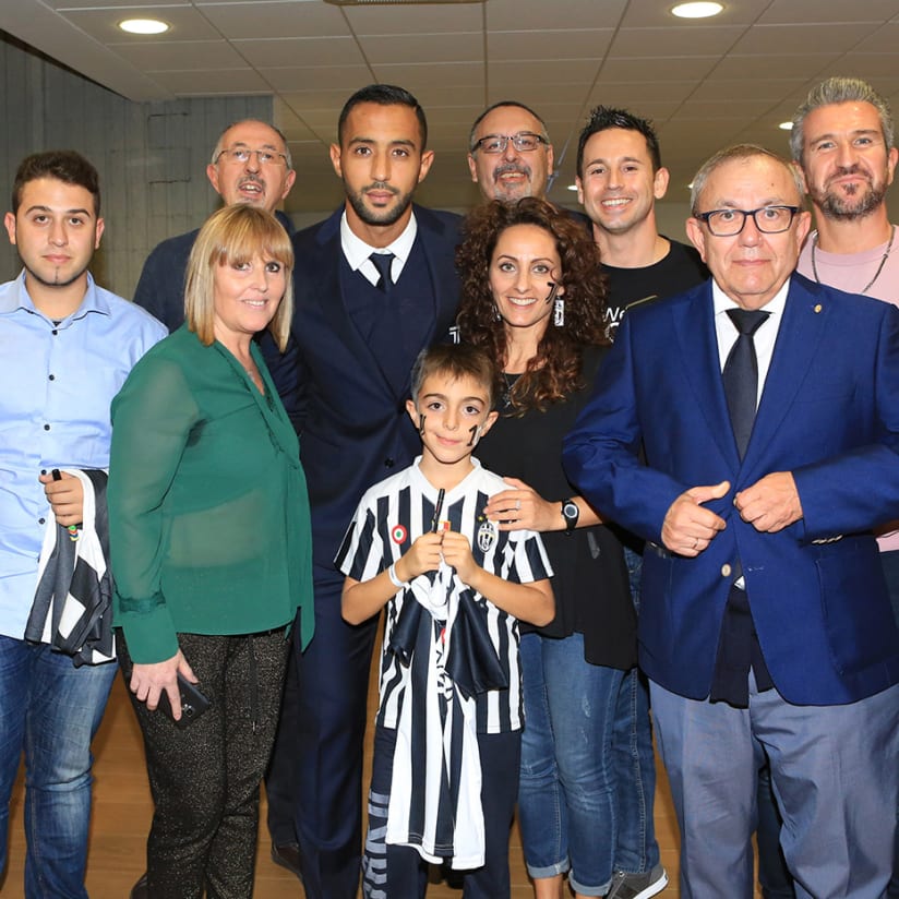 Official Fan Club members meet players for "Terzo Tempo"