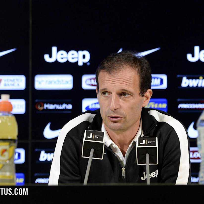 Allegri calls for focused approach in Bergamo
