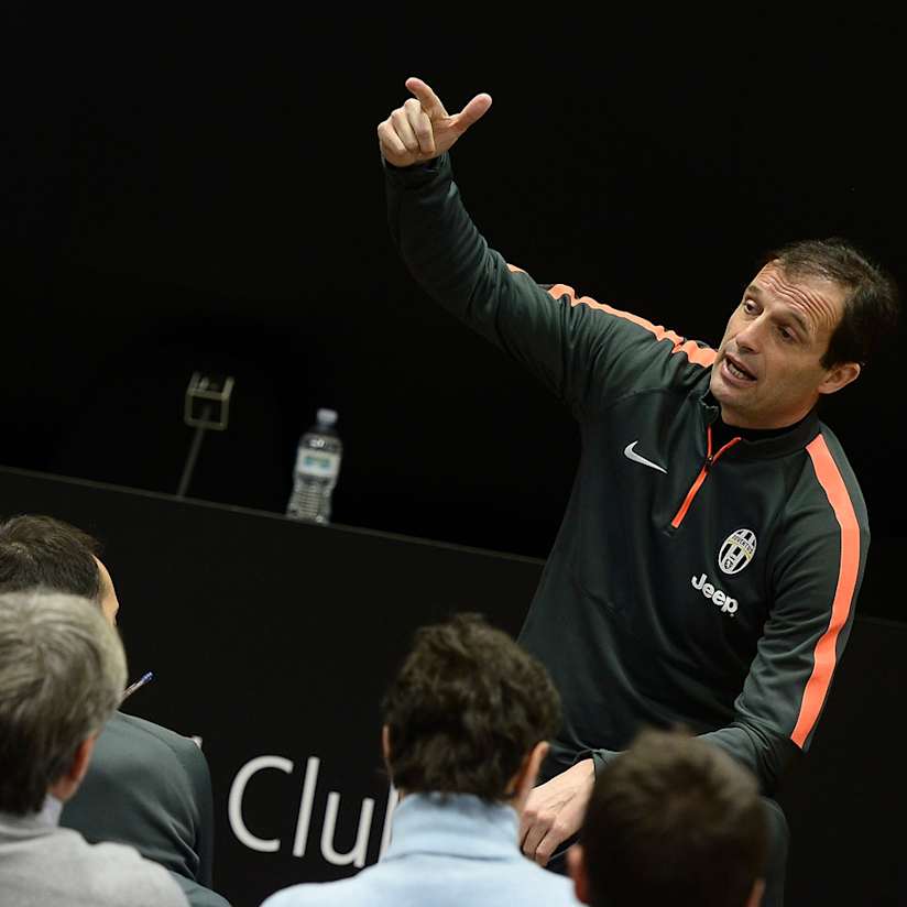 Mister Allegri in cattedra a Vinovo