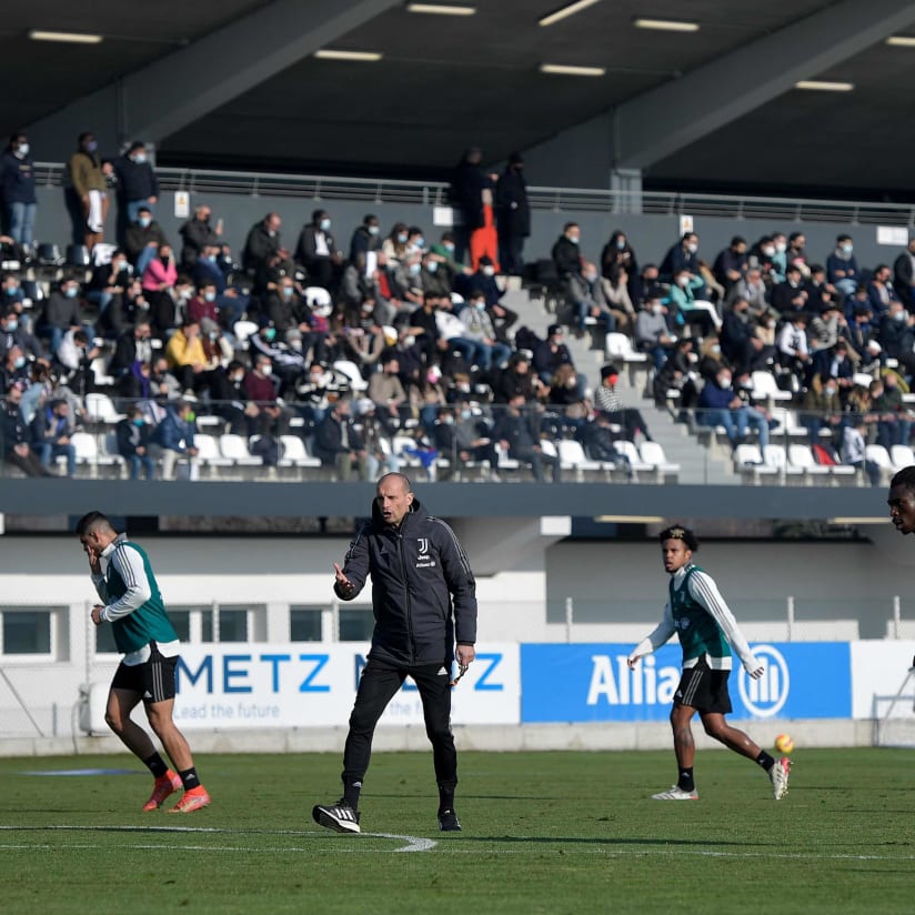 Training Center | Open Training ahead of Bologna-Juve