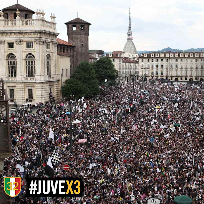 La festa scudetto scende in piazza!