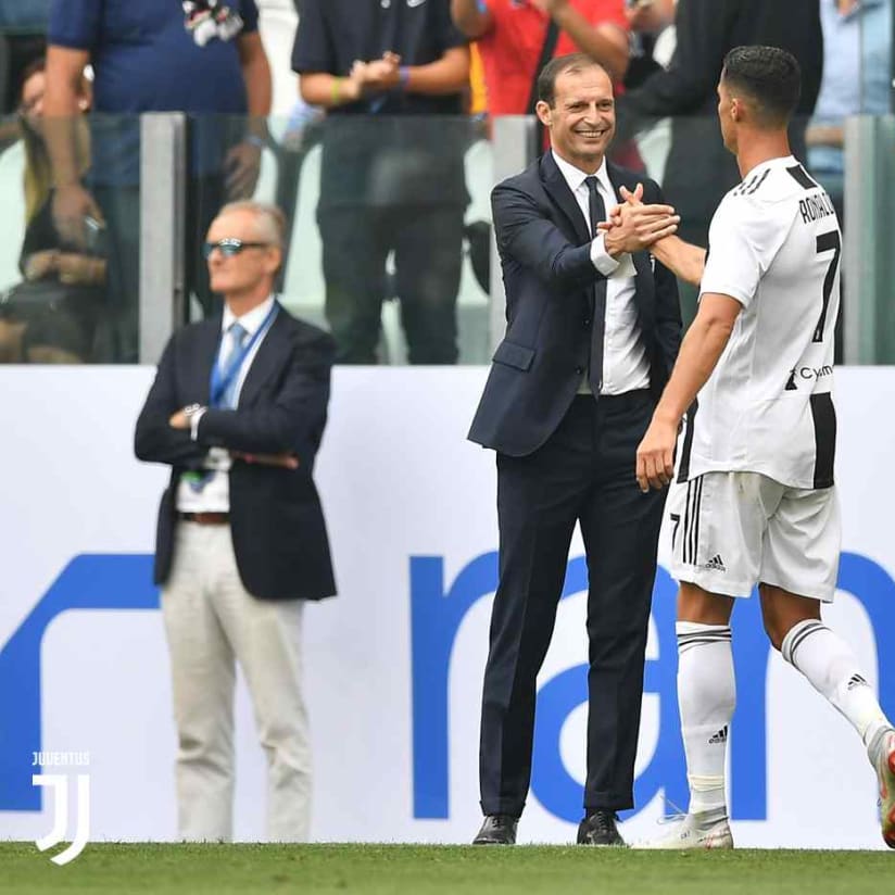 Allegri: “Ronaldo deserves the Ballon d'Or”