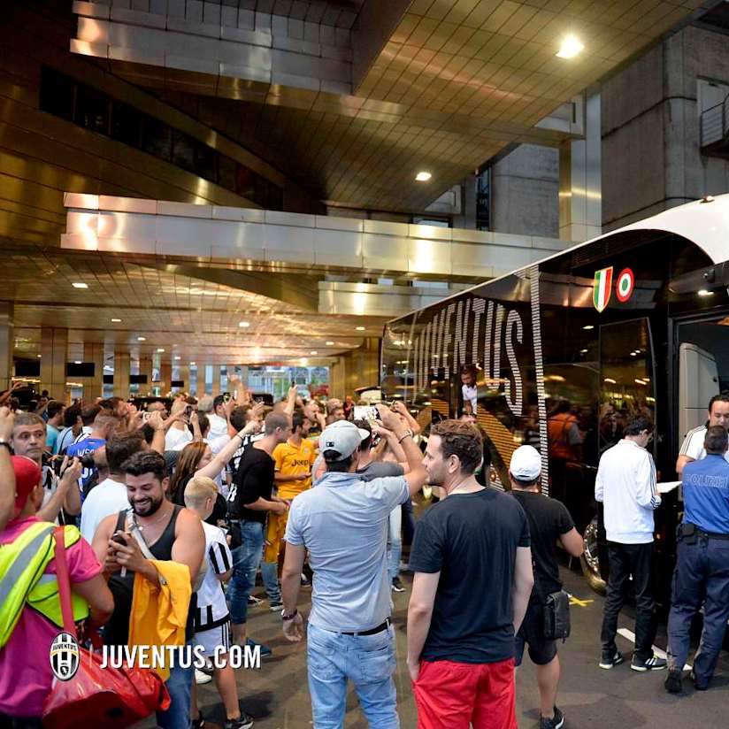 Che accoglienza in Svizzera! 