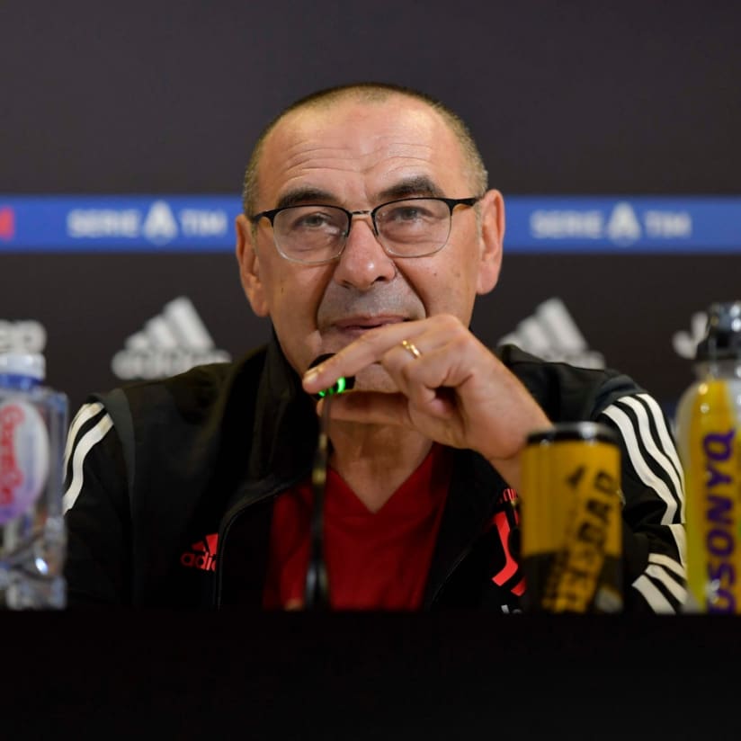 LIVE | Mister Sarri's press conference