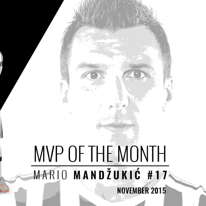 Mario Mandzukic gets MVP for November!