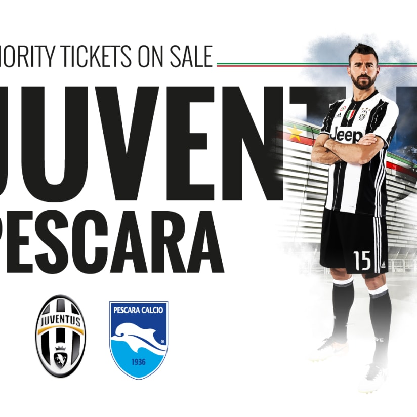 Priority ticket info for Pescara