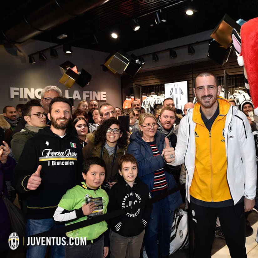 Leo and friends launch Bianconeri: Juventus Story DVD!