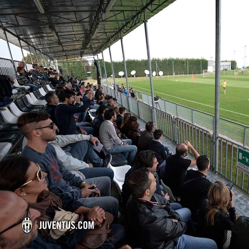 Fans enjoy Sunday session in Vinovo