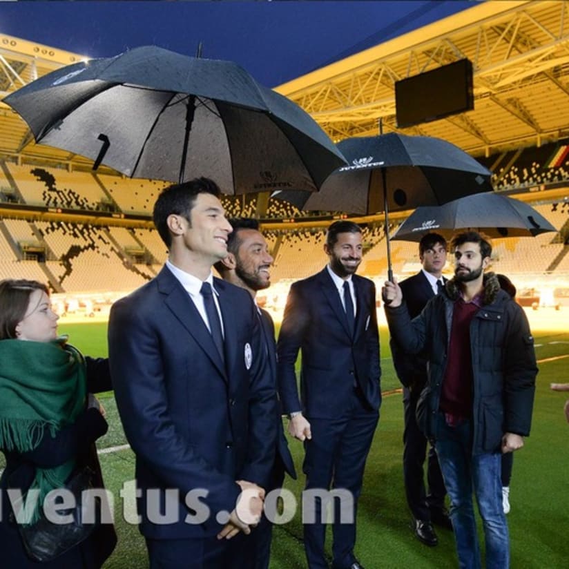 Bianconeri protagonisti del calendario Trussardi - Bianconeri star in the Trussardi calendar
