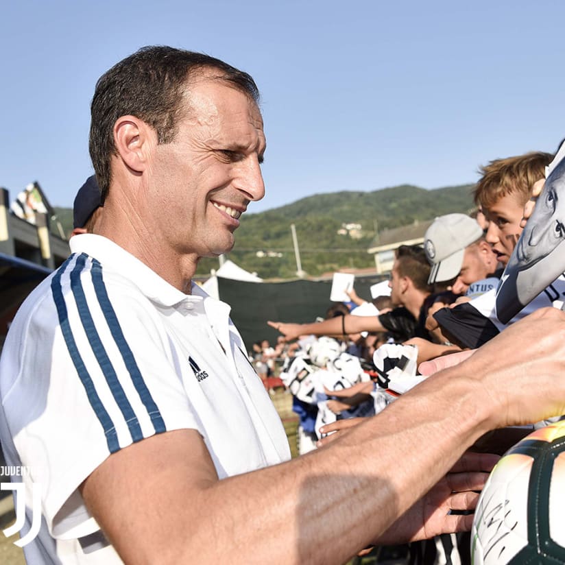 Allegri: “Let’s get ready for a great season”