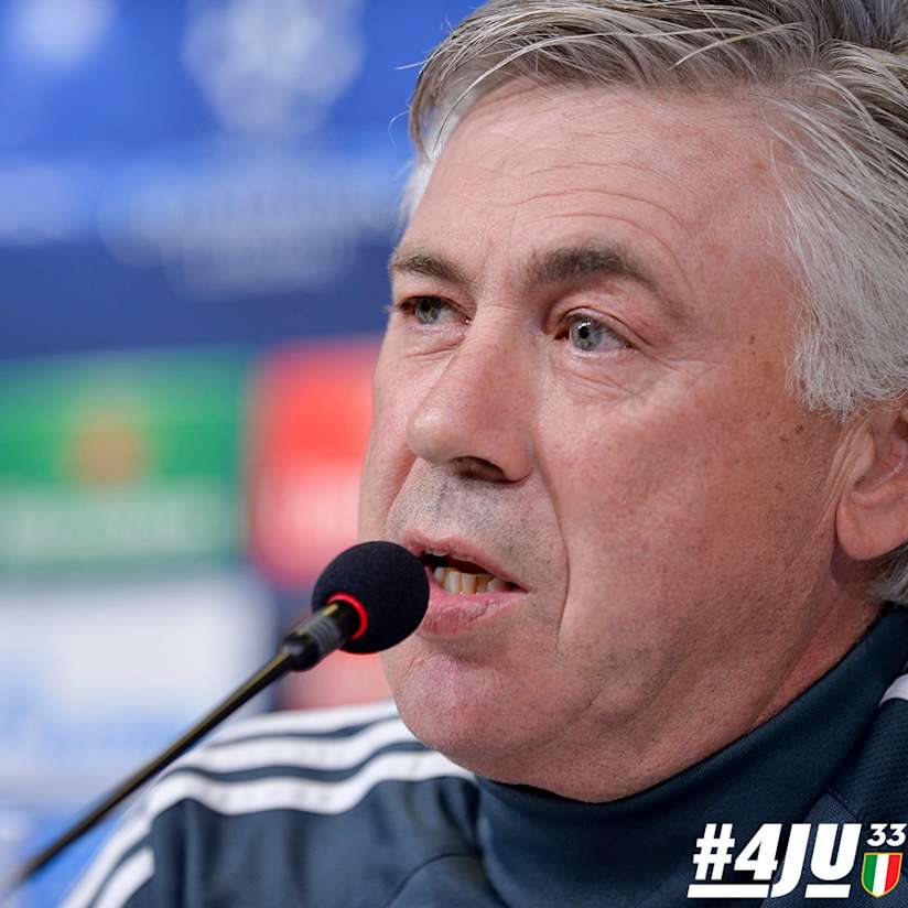 Ancelotti and Pepe discuss Juve tie