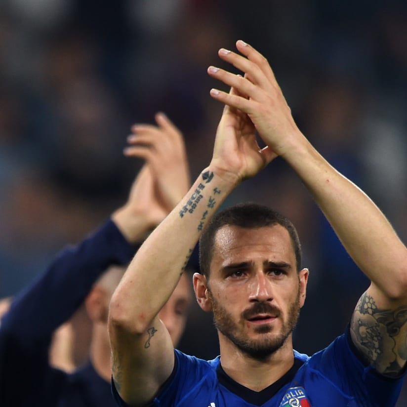 Black & White Stories: Bonucci,100 in azzurro