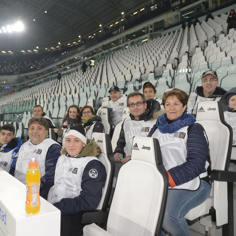 Juventus-Pescara, walkabout CLUB DOC