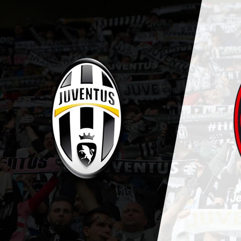 #JuveMilan: key names and numbers