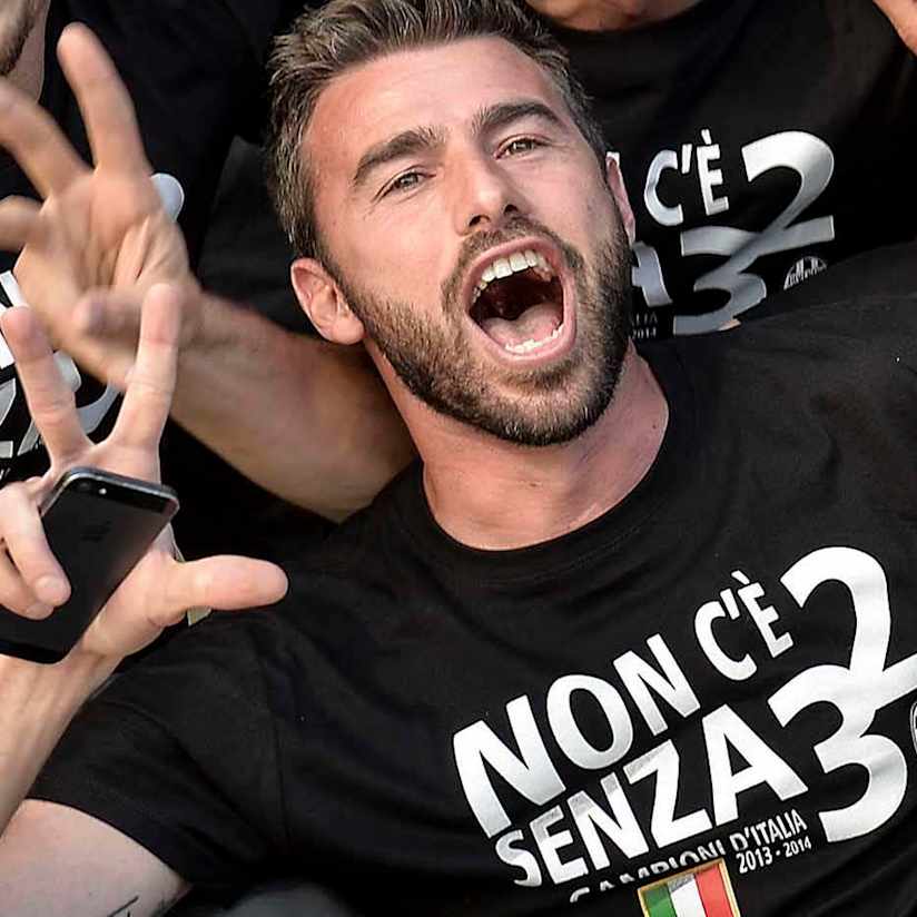 Barzagli festeggia il 33esimo...