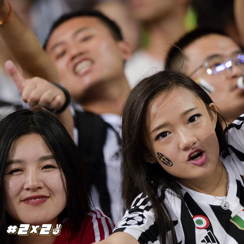 La Juve vola a Hong Kong