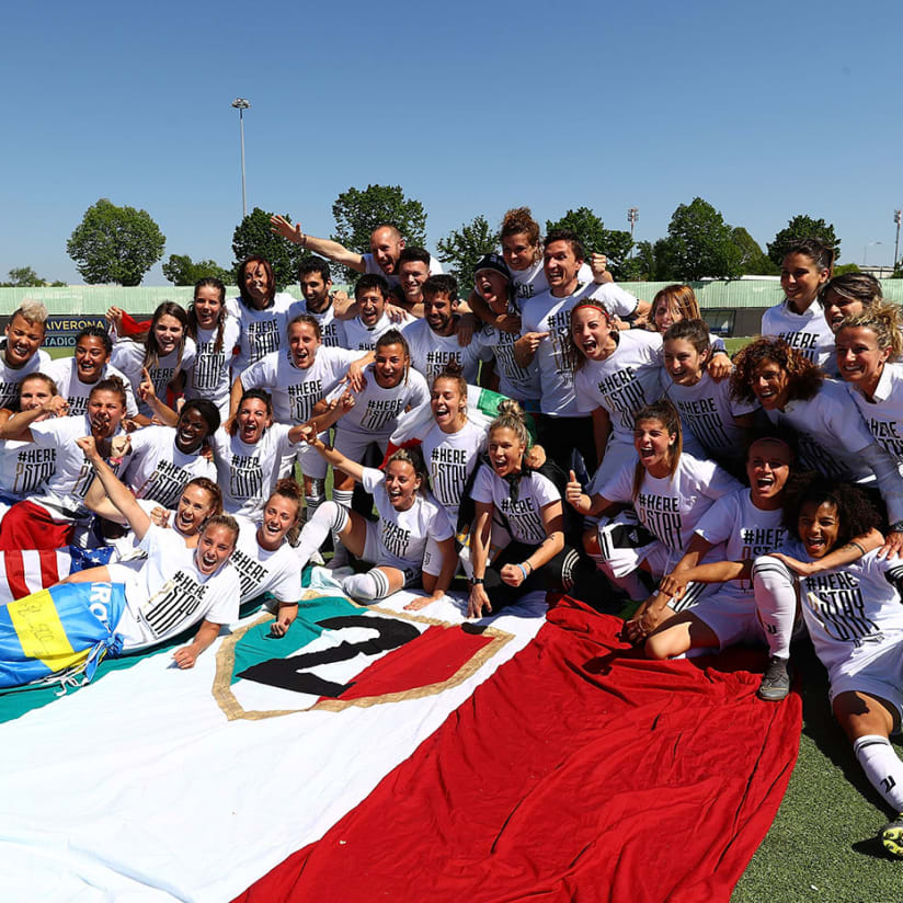 Scudetto e Coppa Italia, che festa per le Juventus Women!
