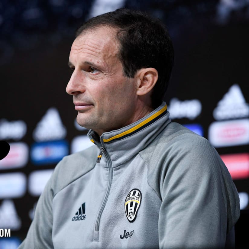 Allegri: «Una partita da vincere»