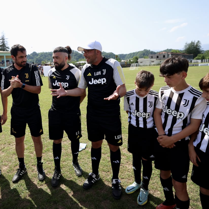 Juventus Academy | Trezeguet in Georgia!