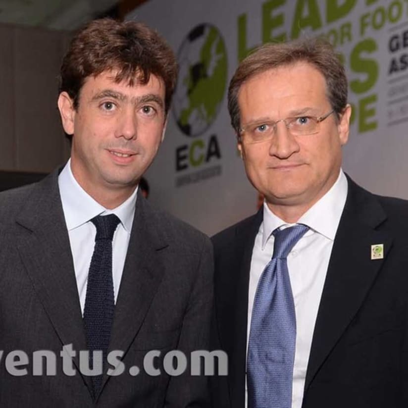 Andrea Agnelli premiato dall'ECA per il J College - Andrea Agnelli awarded by ECA for J-College