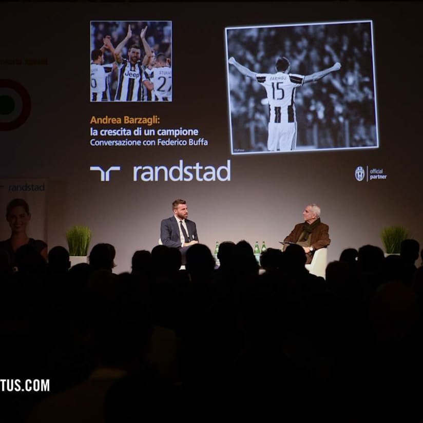 Barzagli, Buffa e Randstad: che serata allo Stadium!